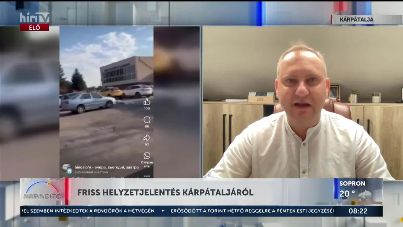 Friss helyzetjelentés Kárpátaljáról