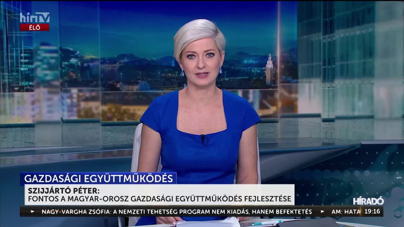 Szijjártó Péter: Fontos a magyar-orosz gazdasági együttműködés fejlesztése