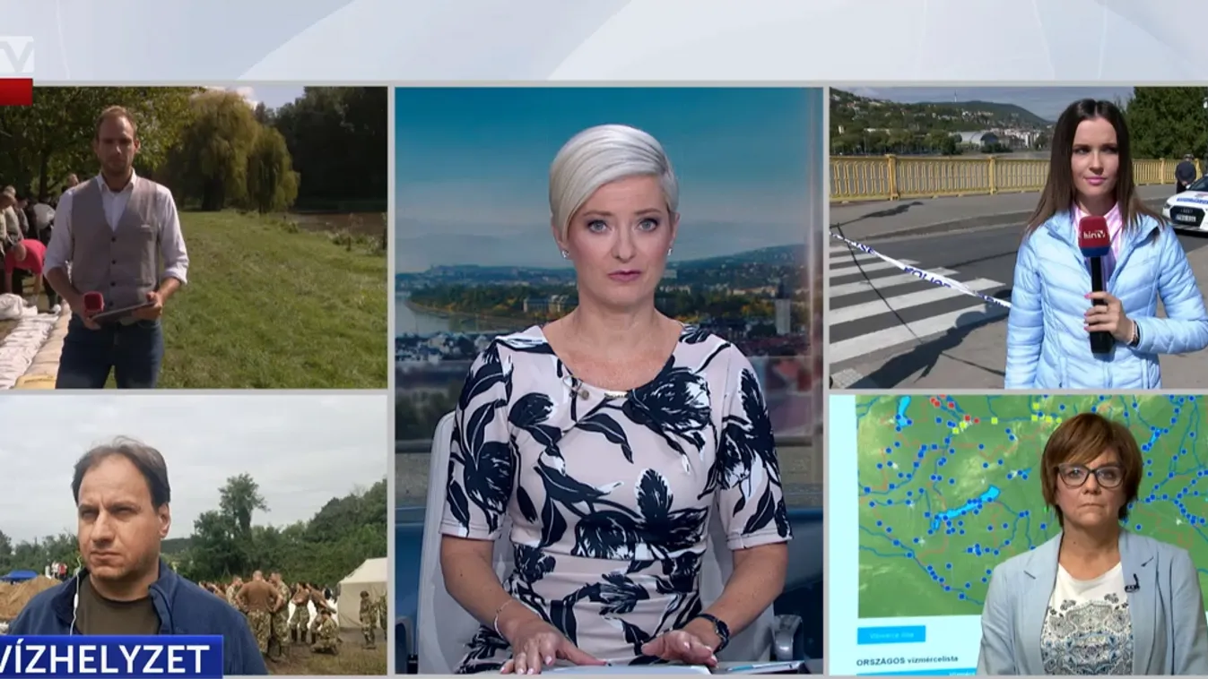 Példás védekezési munkákkal várja az ország a hatalmas mennyiségű víztömeget + videó