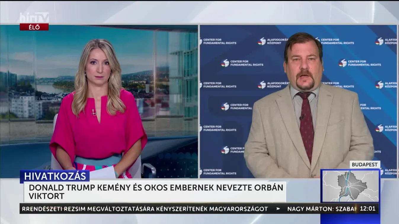DONALD TRUMP KEMÉNY ÉS OKOS EMBERNEK NEVEZTE ORBÁN VIKTORT
