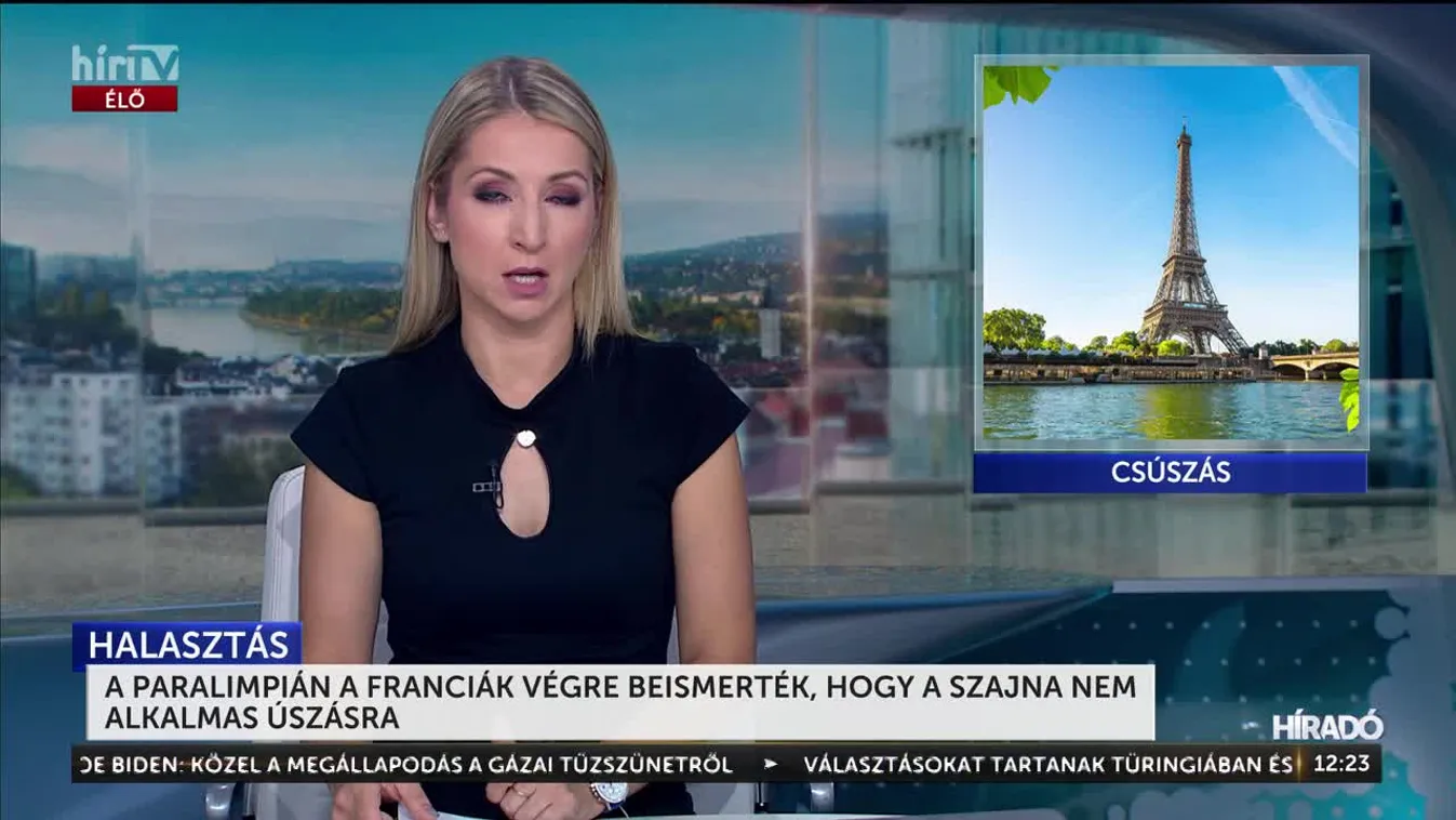 A paralimpián a franciák végre beismerték, hogy a Szajna nem alkalmas úszásra