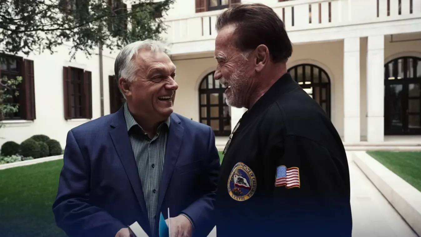 Arnold Schwarzenegger: Orbán elvitt egy körre + videó