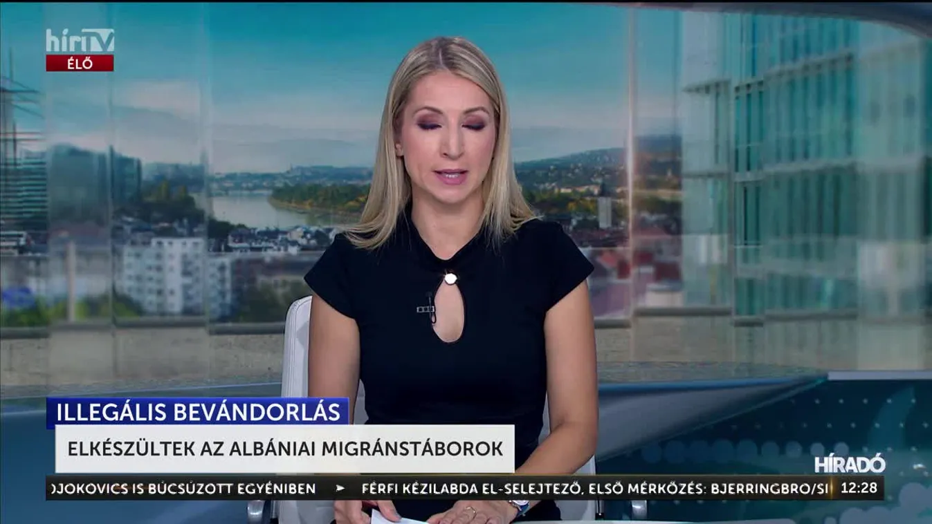 Elkészültek az albániai migránstáborok