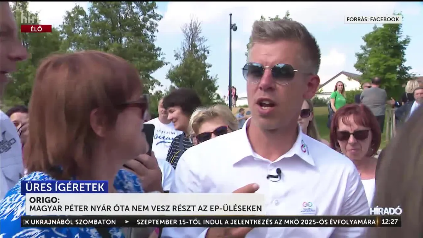Origo: Magyar Péter nyár óta nem vesz részt az EP-üléseken