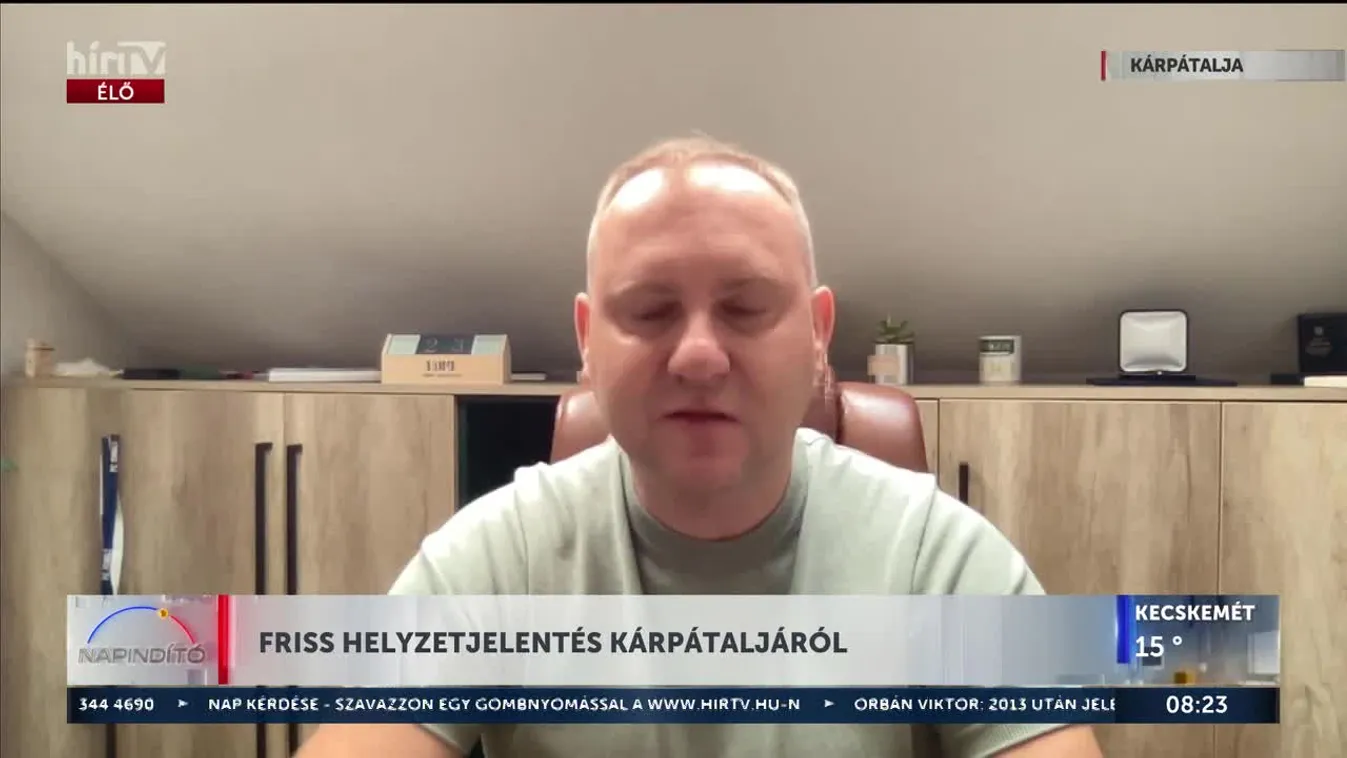 Friss helyzetjelentés Kárpátaljáról