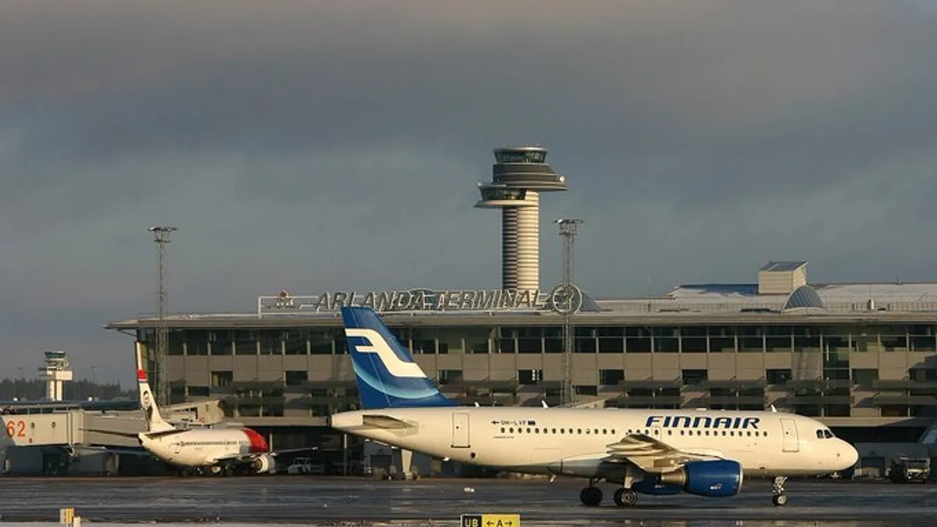 Lezárták a Stockholm Arlanda repteret, mert drónokat észleltek