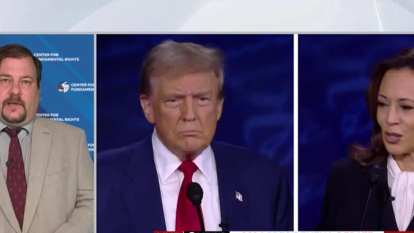 Orbán Viktort méltatta Donald Trump az amerikai elnökjelölti vitán + videó