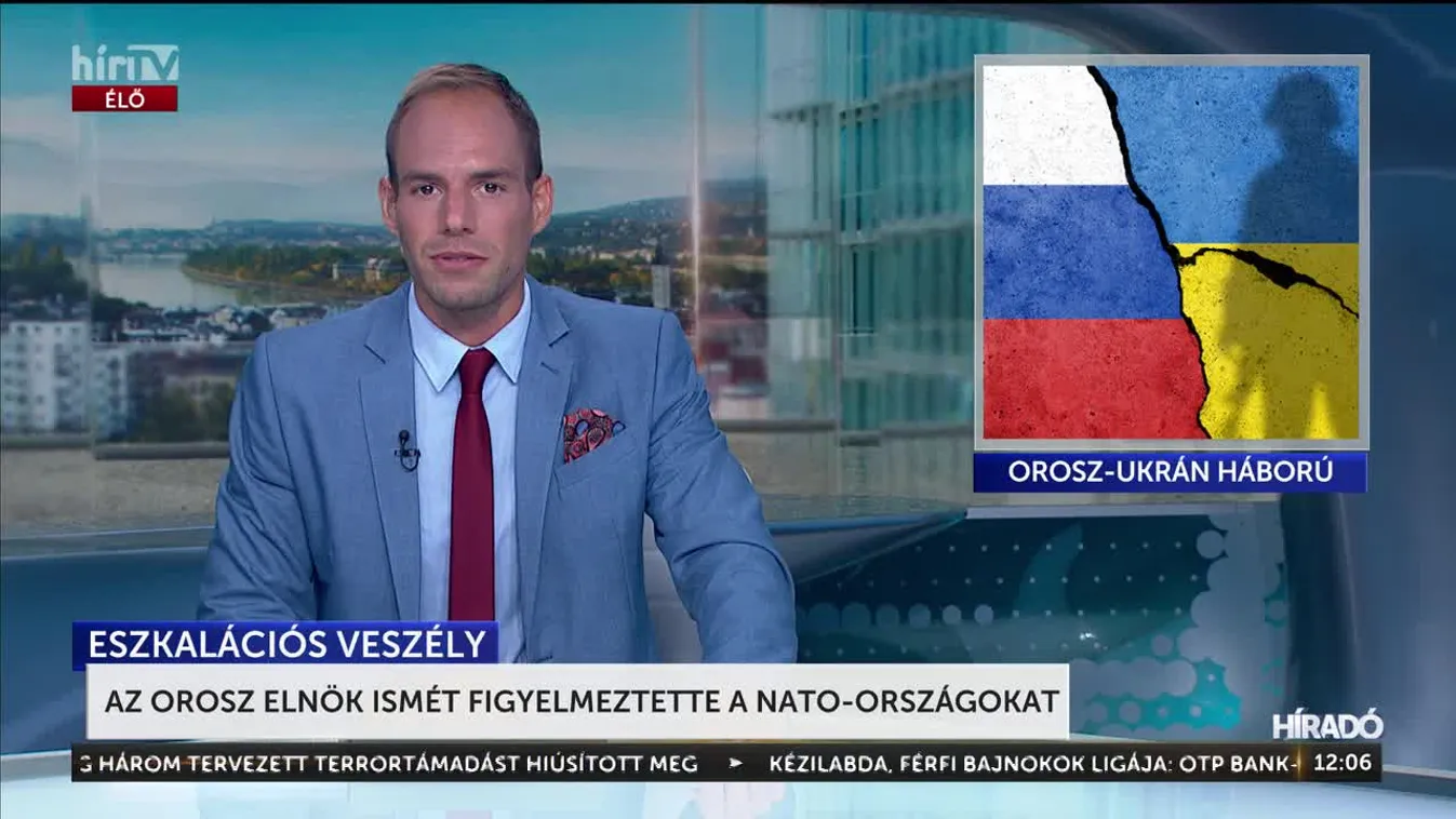 Az orosz elnök ismét figyelmeztette a NATO-országokat