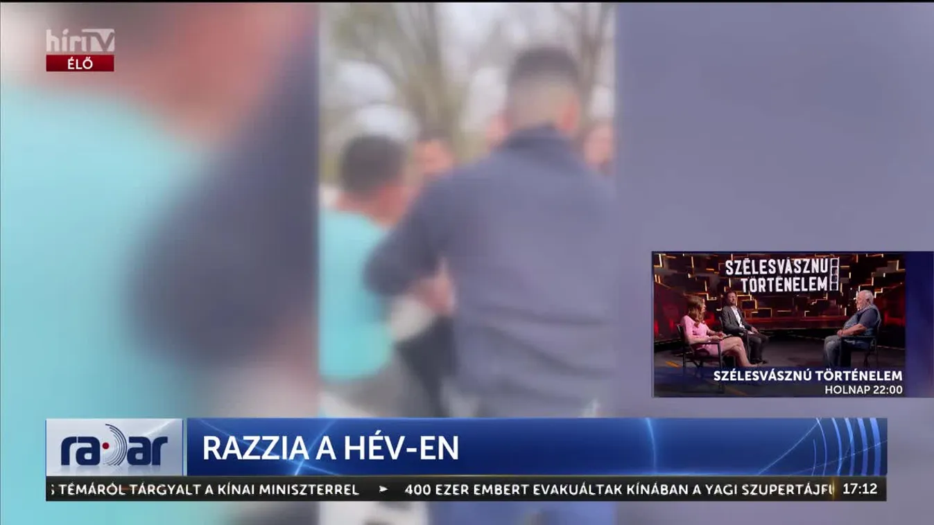 Radar - Razzia a HÉV-en (2024-09-06)