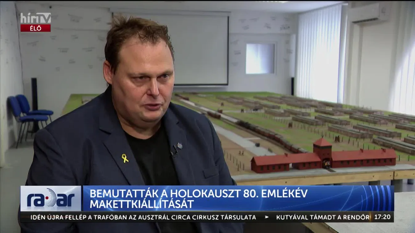 Radar - Bemutatták a Holokauszt 80. Emlékév makettkiállítását (2024-09-11)