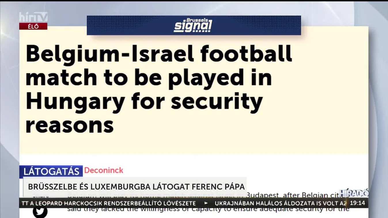 Brüsszelbe és Luxemburgba látogat Ferenc pápa