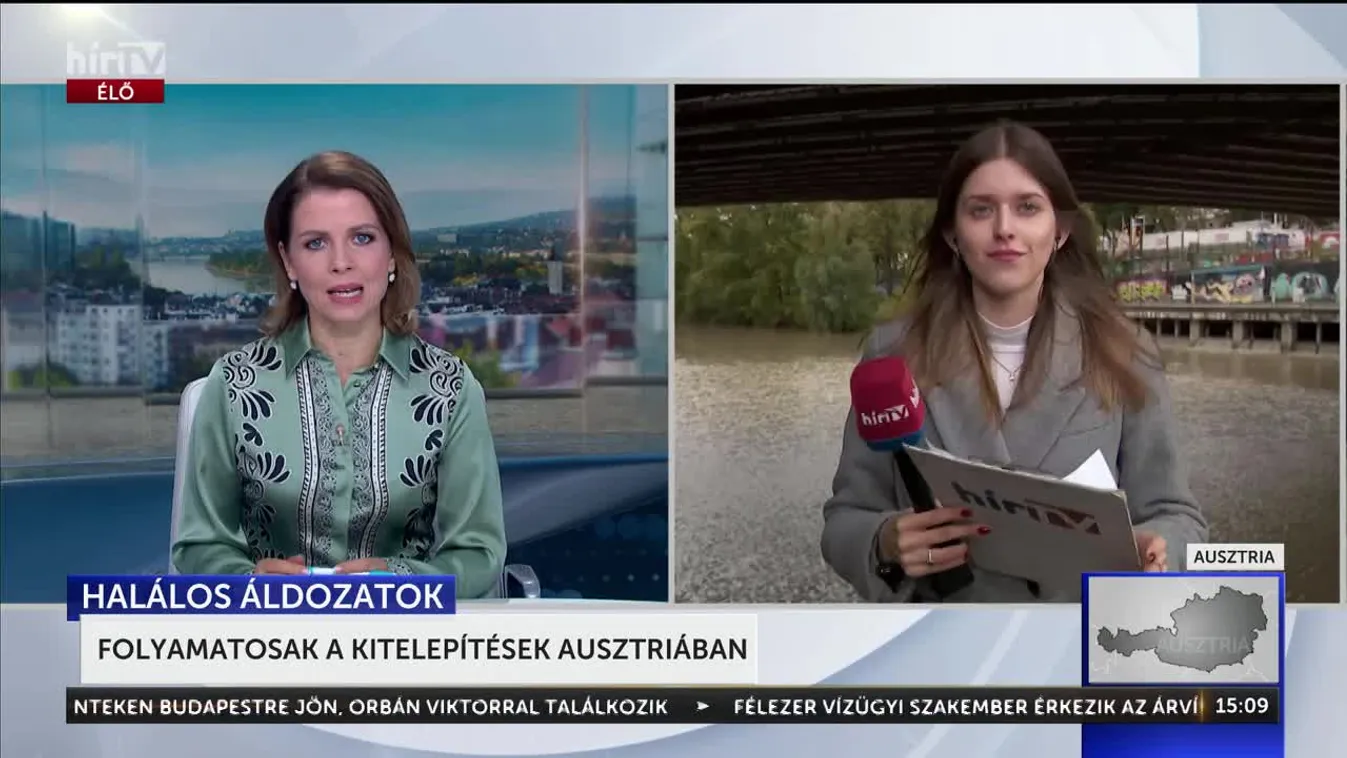 Folyamatosak a kitelepítések Ausztriában