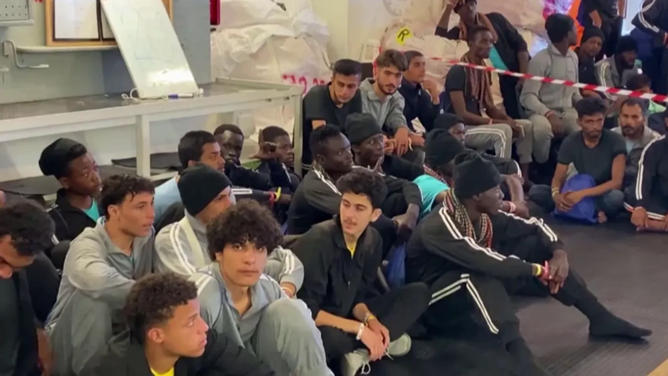 Bevándorlásra vonatkozó szigorításokat vezet be az olasz kormány + videó