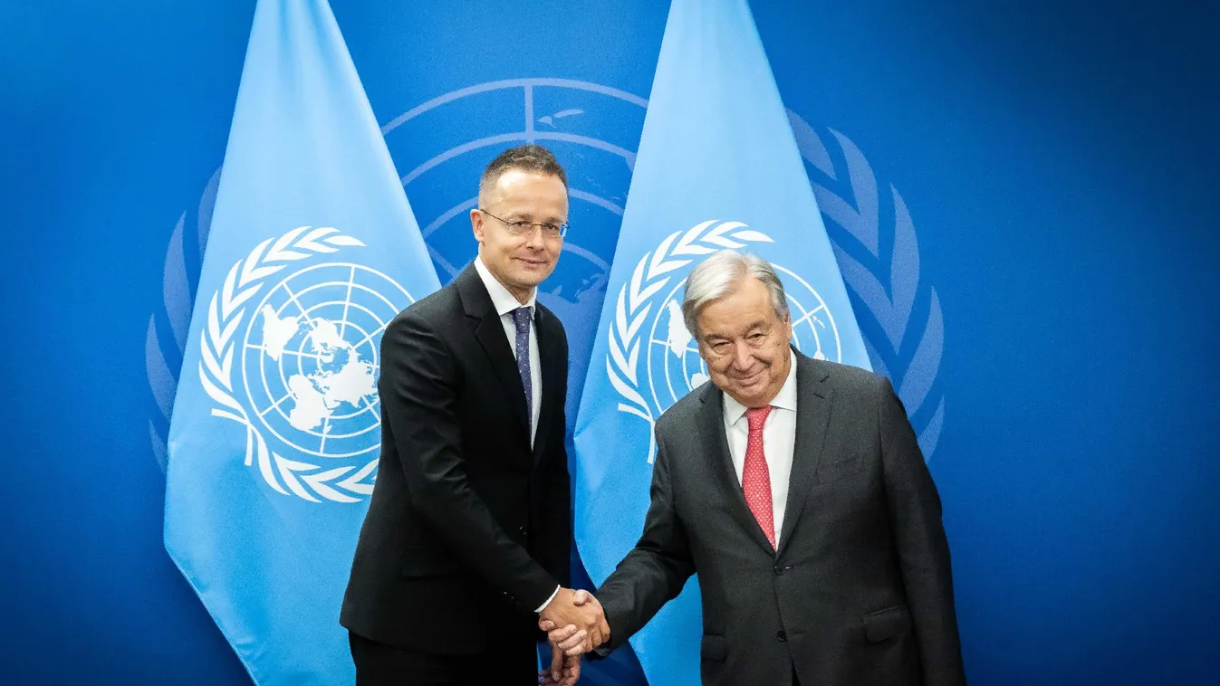 Kéréssel fordult António Guterreshez Szijjártó Péter + videó