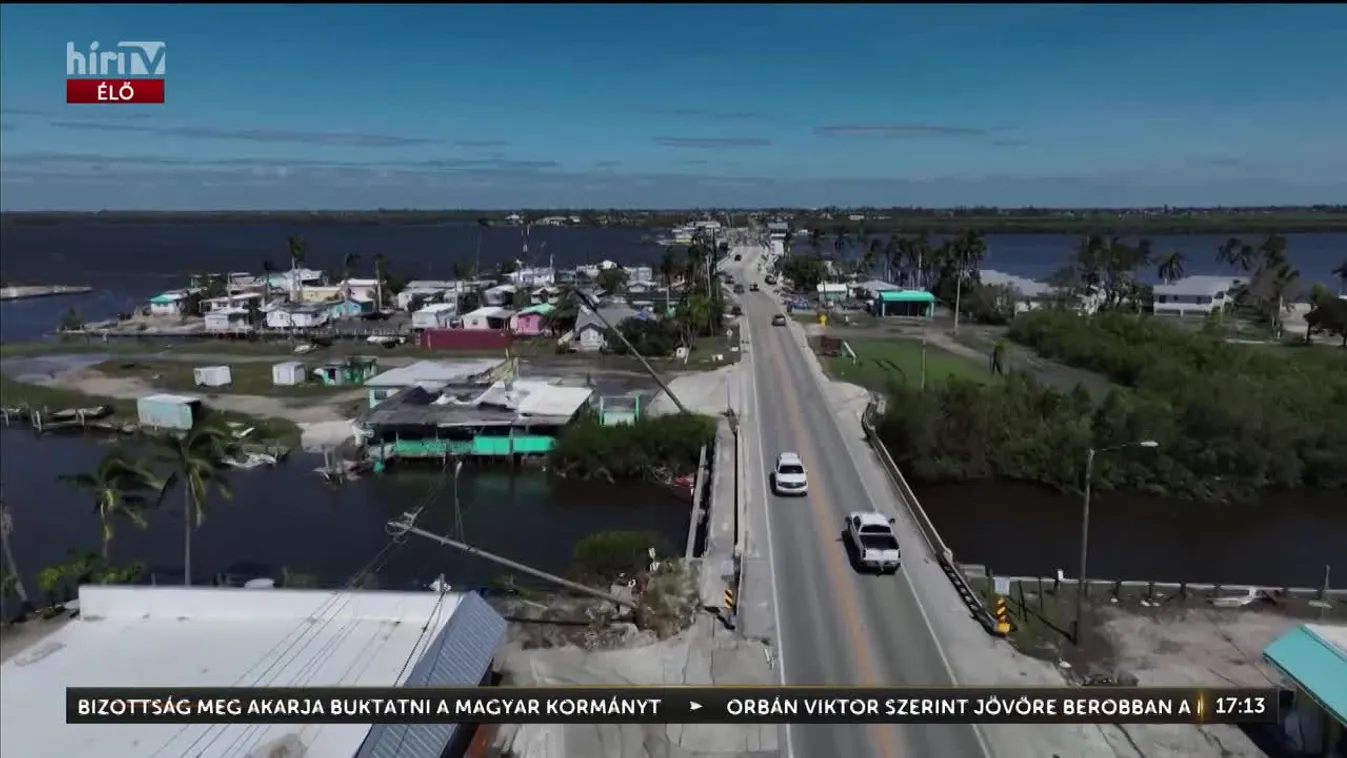 Radar - Elképesztő felvételek készültek a Milton pusztításáról