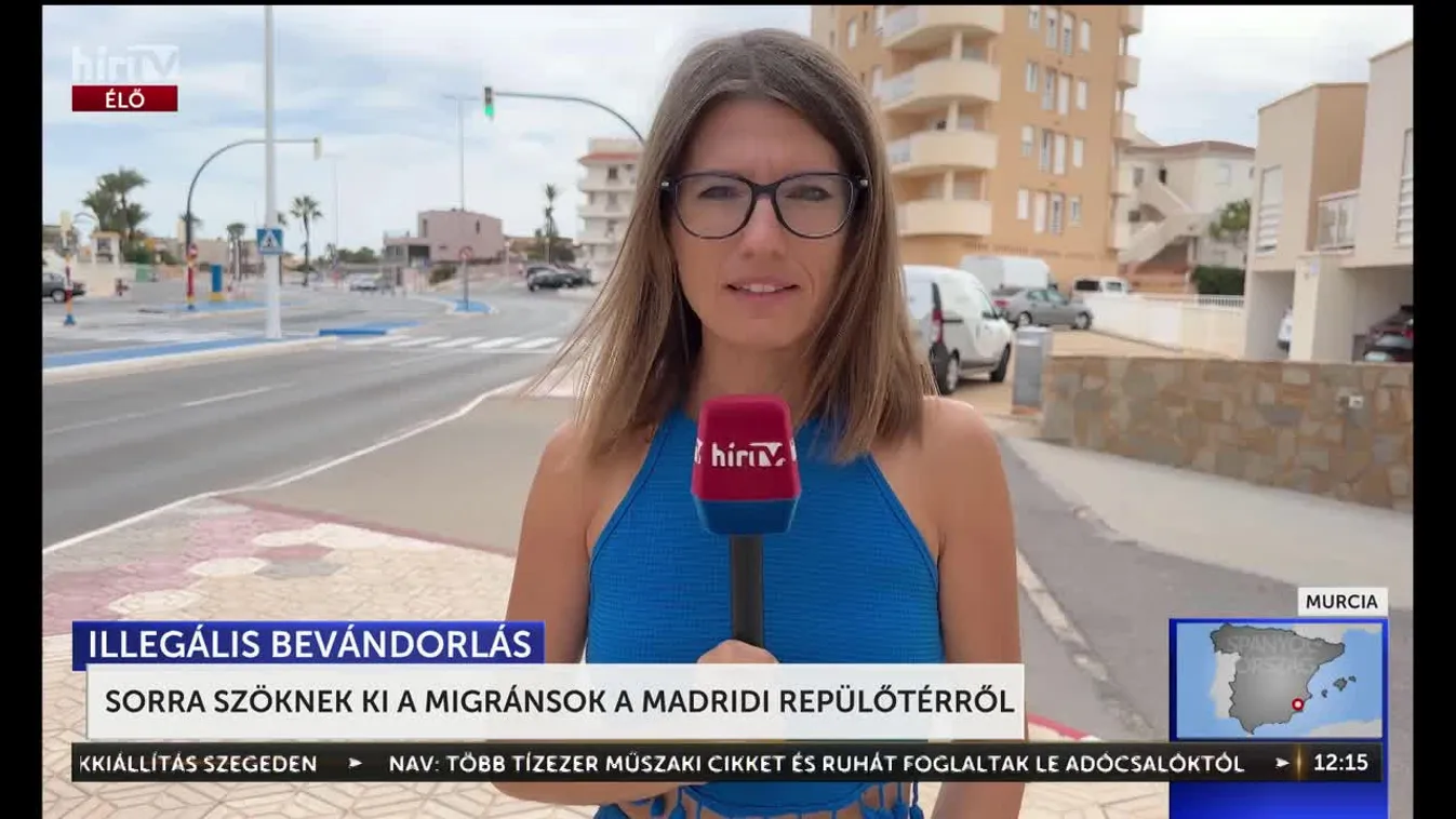 SORRA SZÖKNEK KI A MIGRÁNSOK A MADRIDI REPÜLŐTÉRRŐL