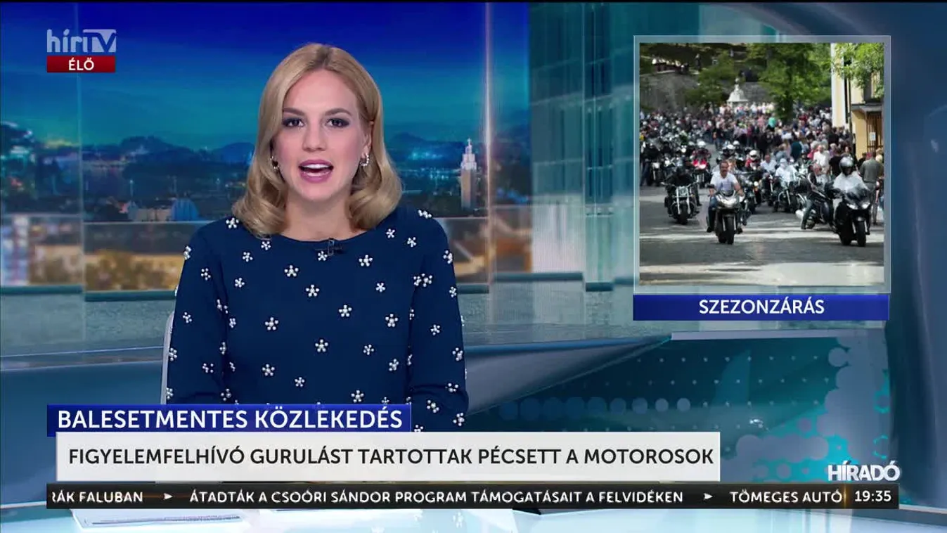 Figyelemfelhívó vonulást tartottak a motorosok