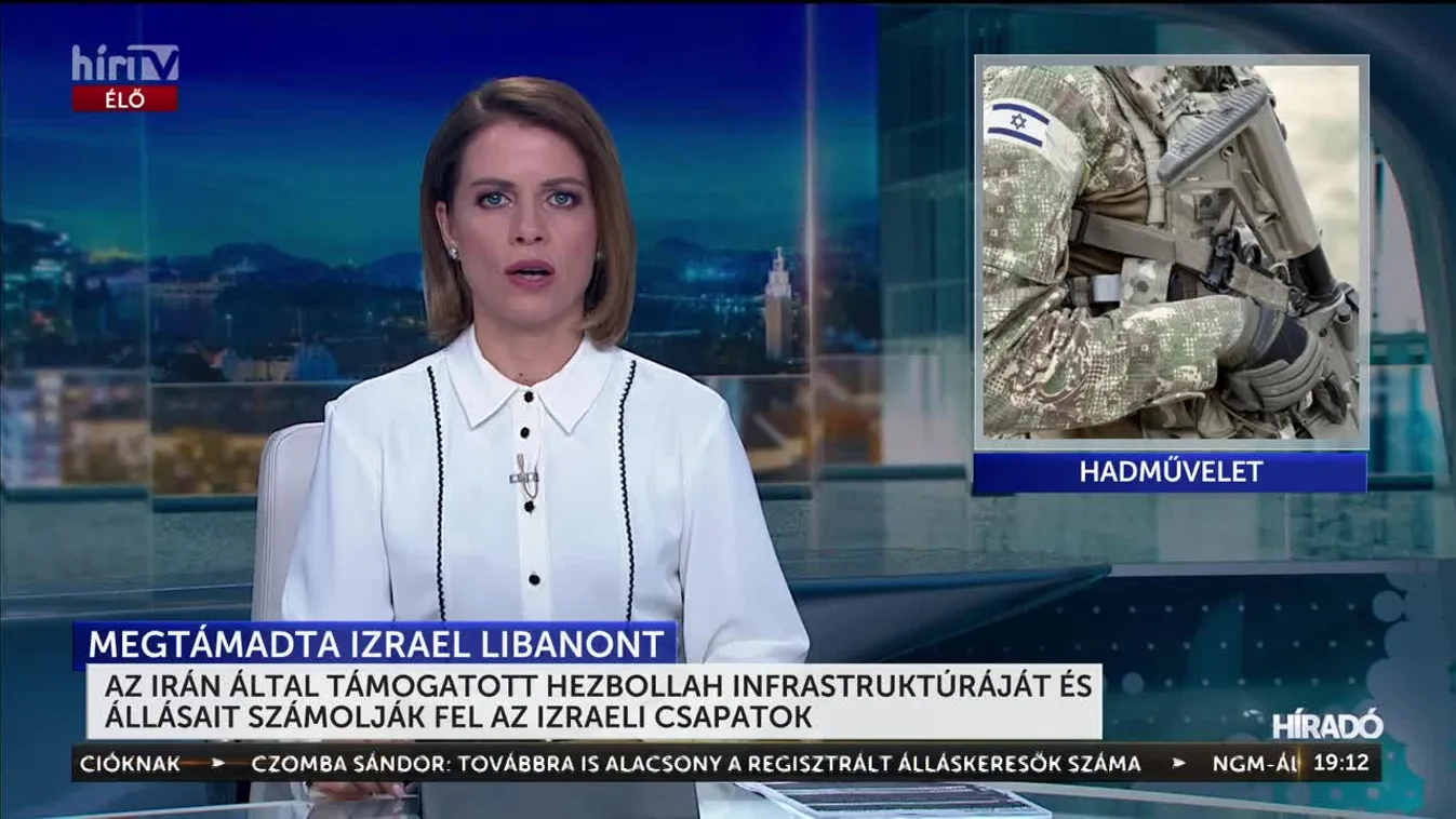 Az Irán által támogatott Hezbollah infrastruktúráját és állásait számolják fel az izraeli csapatok