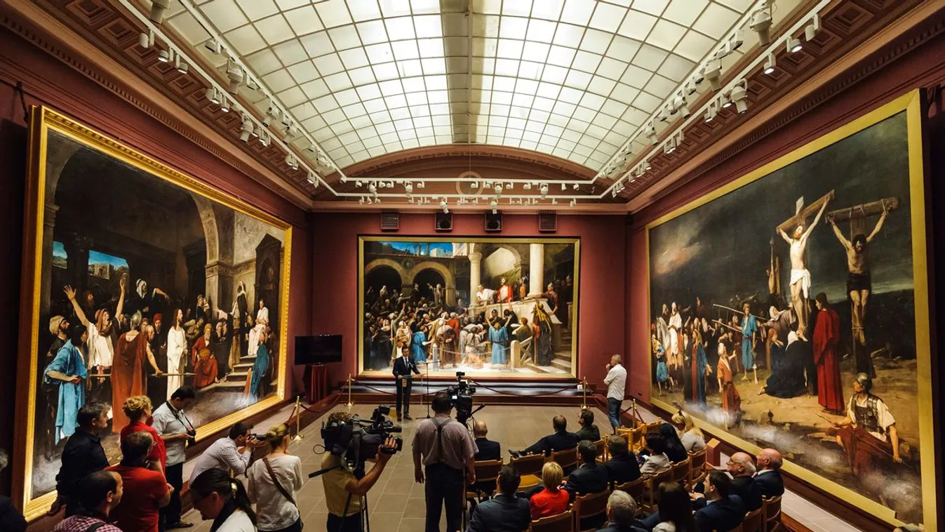 Budapestre hozzák Munkácsy Golgotáját