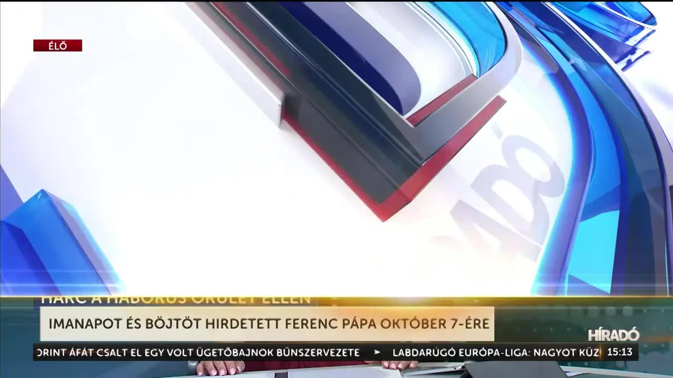 Imanapot és böjtöt hirdetett Ferenc pápa október 7-ére