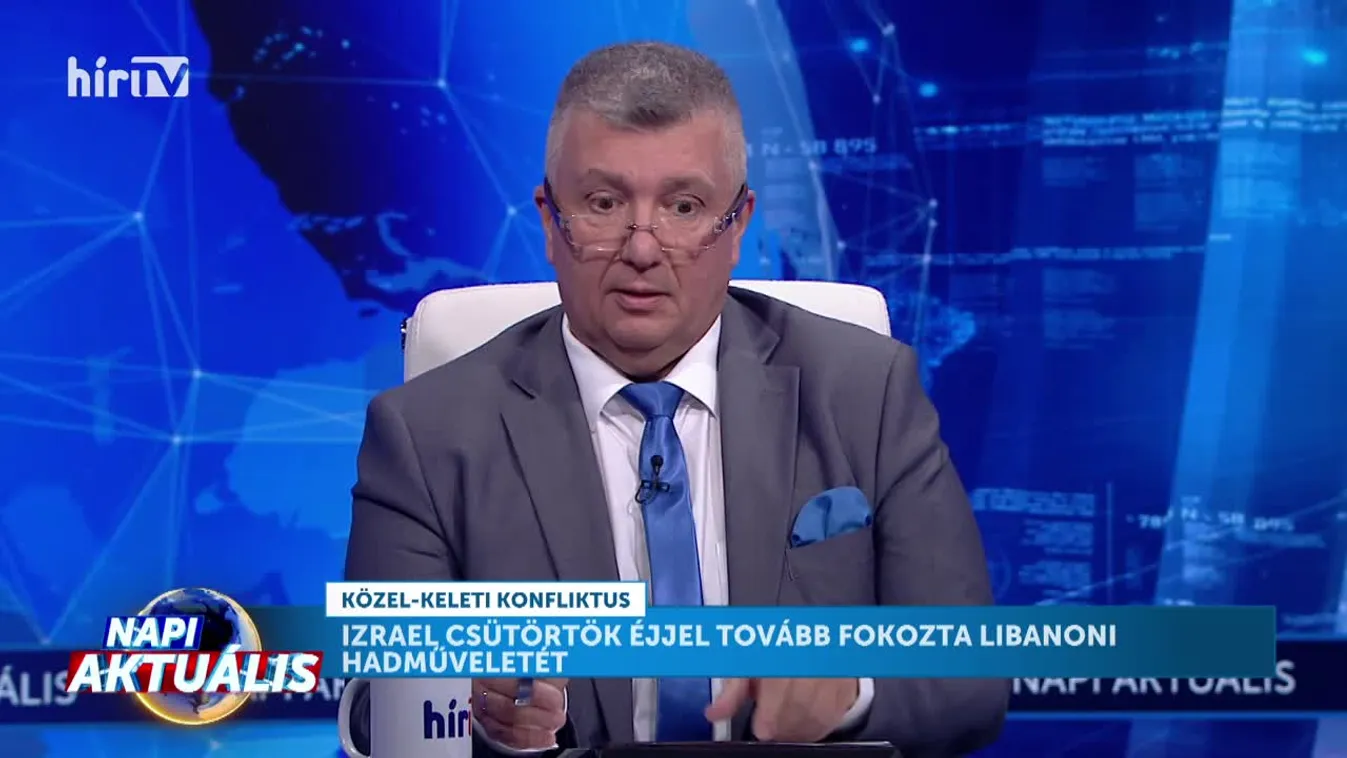 Napi aktuális - N. Rózsa Erzsébet és Robert C. Castel (2024-10-04)