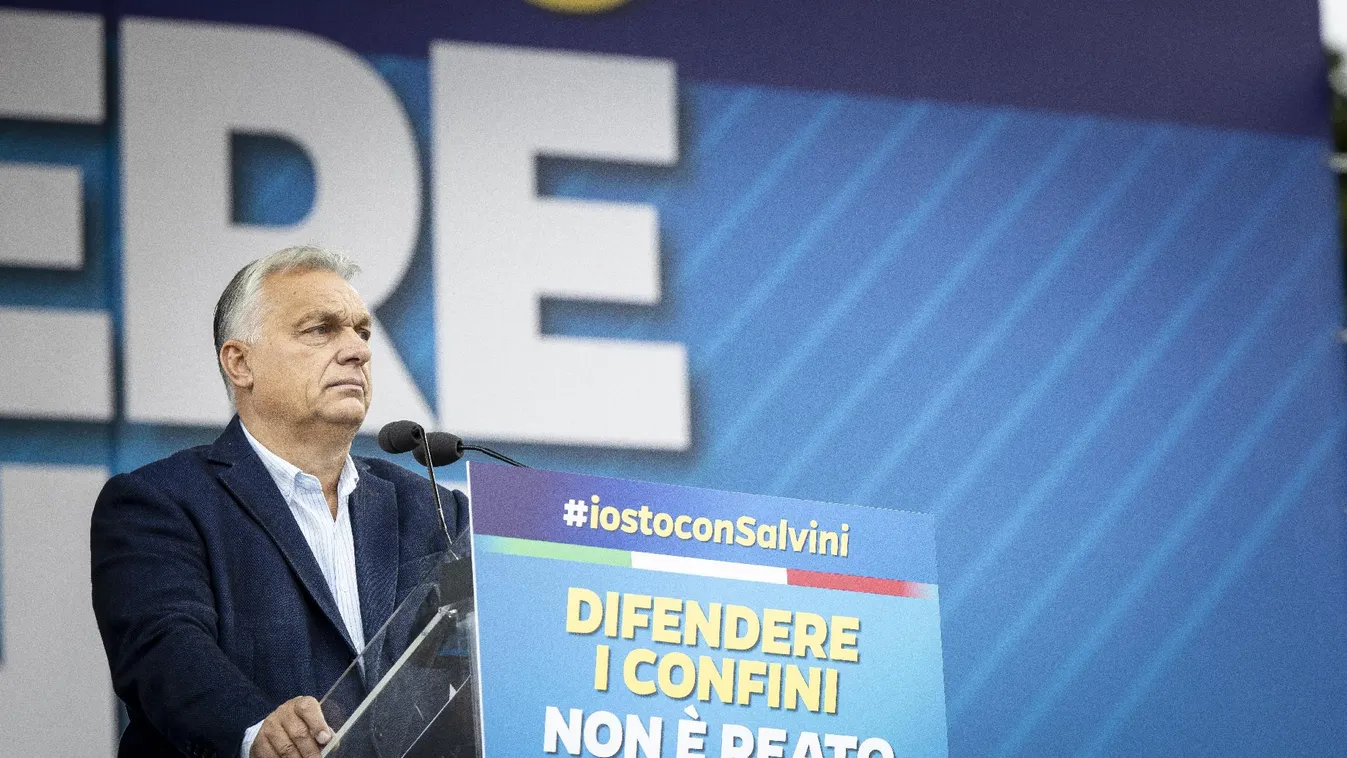 Orbán Viktor: az olasz és a magyar két szabadságharcos nép, amely sohasem engedi át országát idegeneknek! + videó