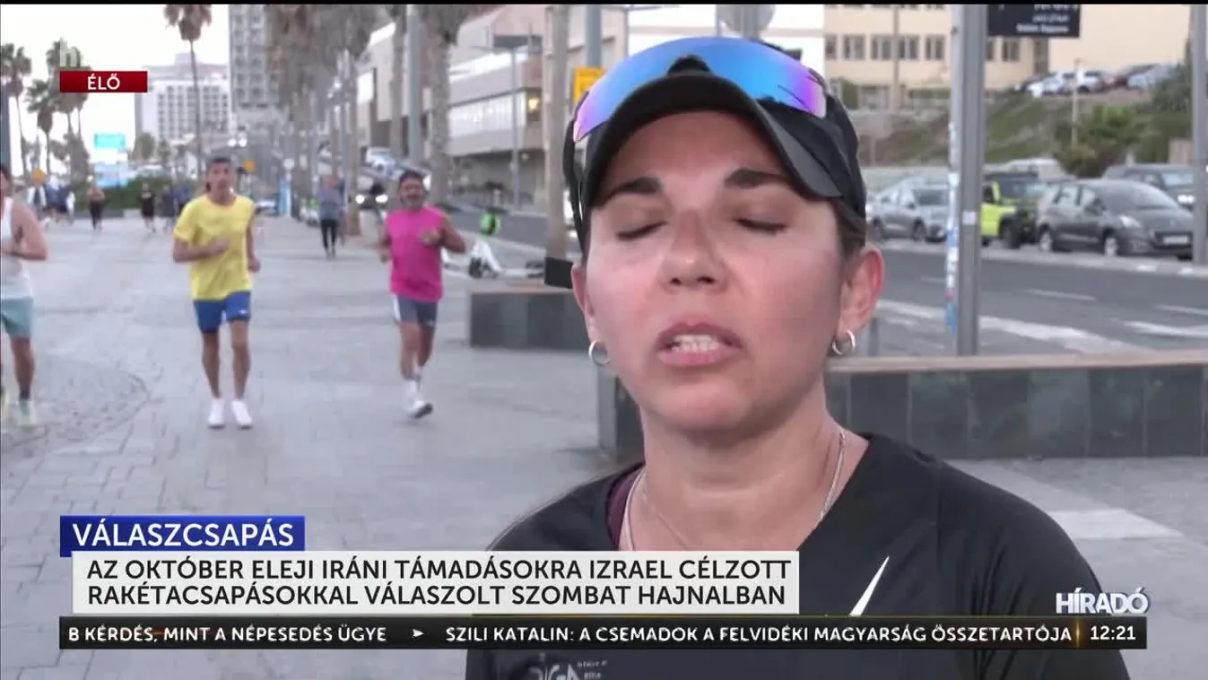 AZ OKTÓBER ELEJI IRÁNI TÁMADÁSOKRA IZRAEL CÉLZOTT RAKÉTACSAPÁSOKKAL VÁLASZOLT SZOMBAT HAJNALBAN