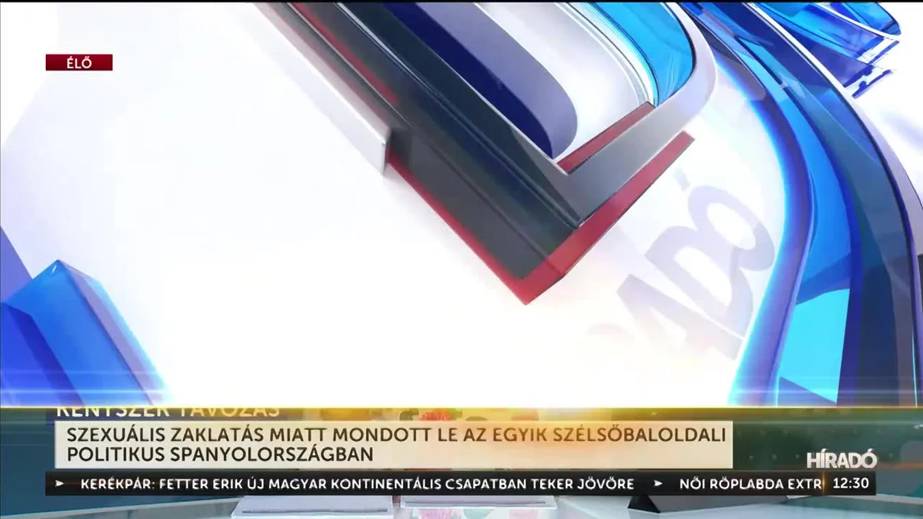 SZEXUÁLIS ZAKLATÁS MIATT MONDOTT LE AZ EGYIK SZÉLSŐBALOLDALI POLITIKUS SPANYOLORSZÁGBAN