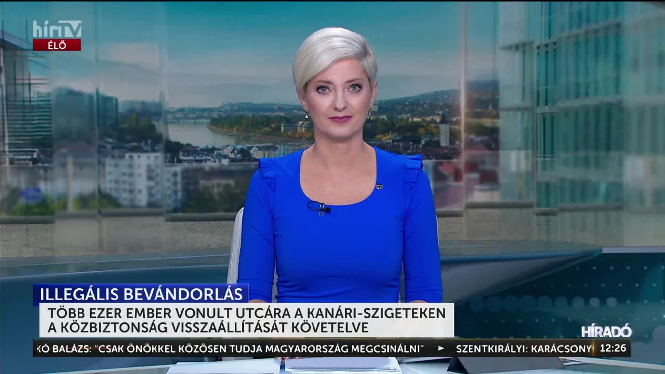 Több ezer ember vonult utcára a Kanári-szigeteken a közbiztonság visszaállítását követelve