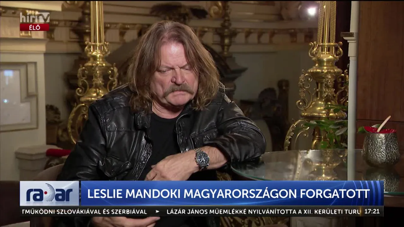 Radar - Leslie Mandoki Magyarországon forgatott (2024-10-22)