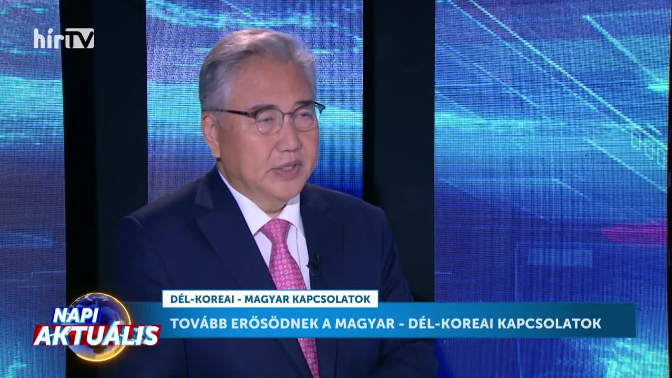Napi aktuális - H.E. Park Jin (2024-10-03)