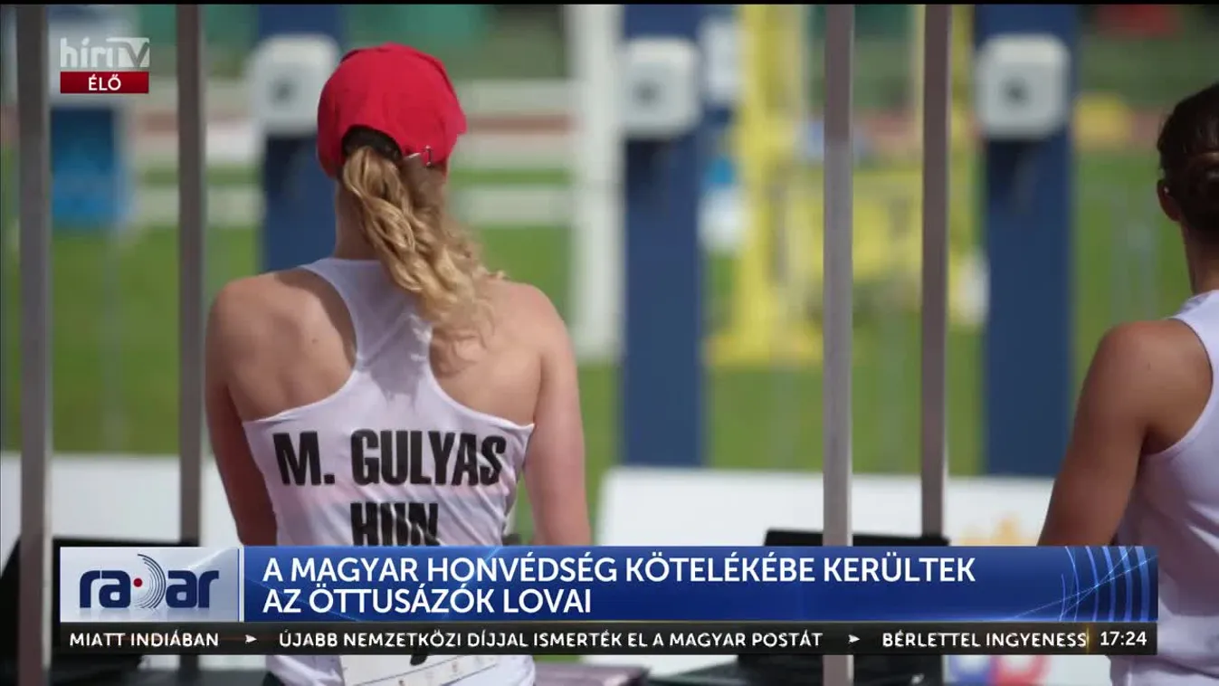 Radar - A Magyar Honvédség kötelékébe kerültek az öttusázók lovai