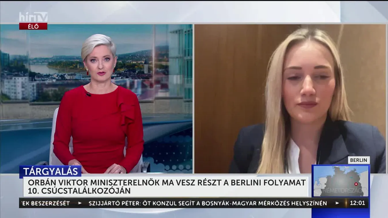 Orbán Viktor miniszterelnök ma vesz részt a Berlini Folyamat 10. csúcstalálkozóján