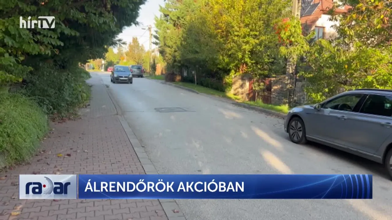 RADAR - ÁLRENDŐRÖK AKCIÓBAN