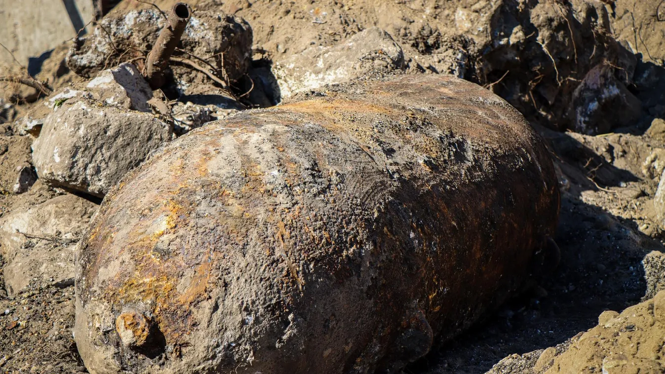 Hatalmas második világháborús bombát találtak Ferencvárosban