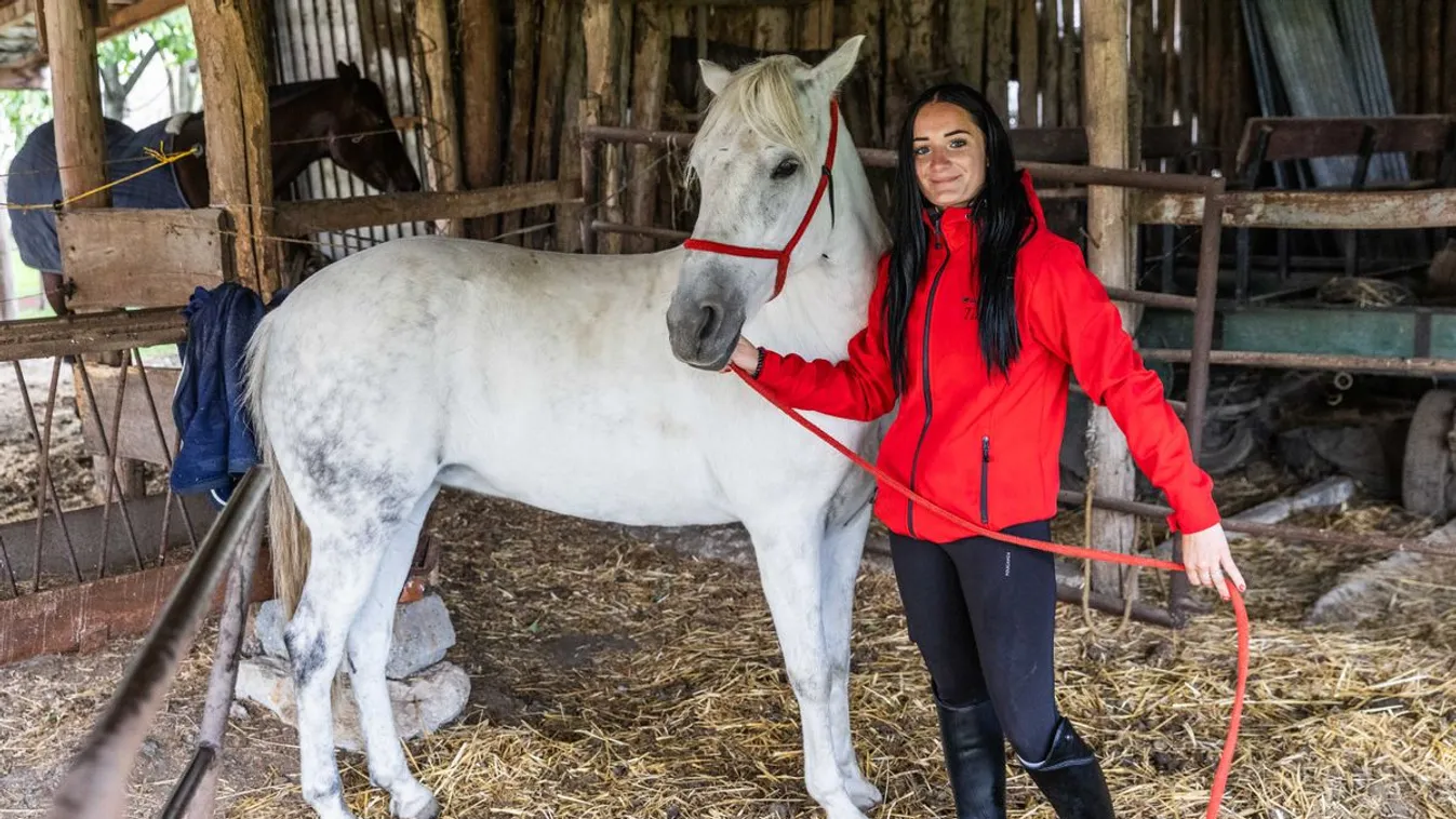 Tamara édesapjával együtt készül a Nemzeti Vágtára + videó