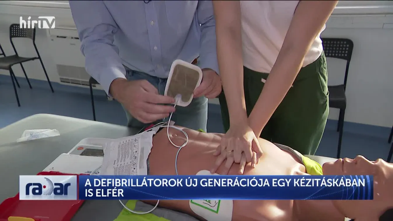 Radar – A defibrillátorok új generációja egy kézitáskában is elfér