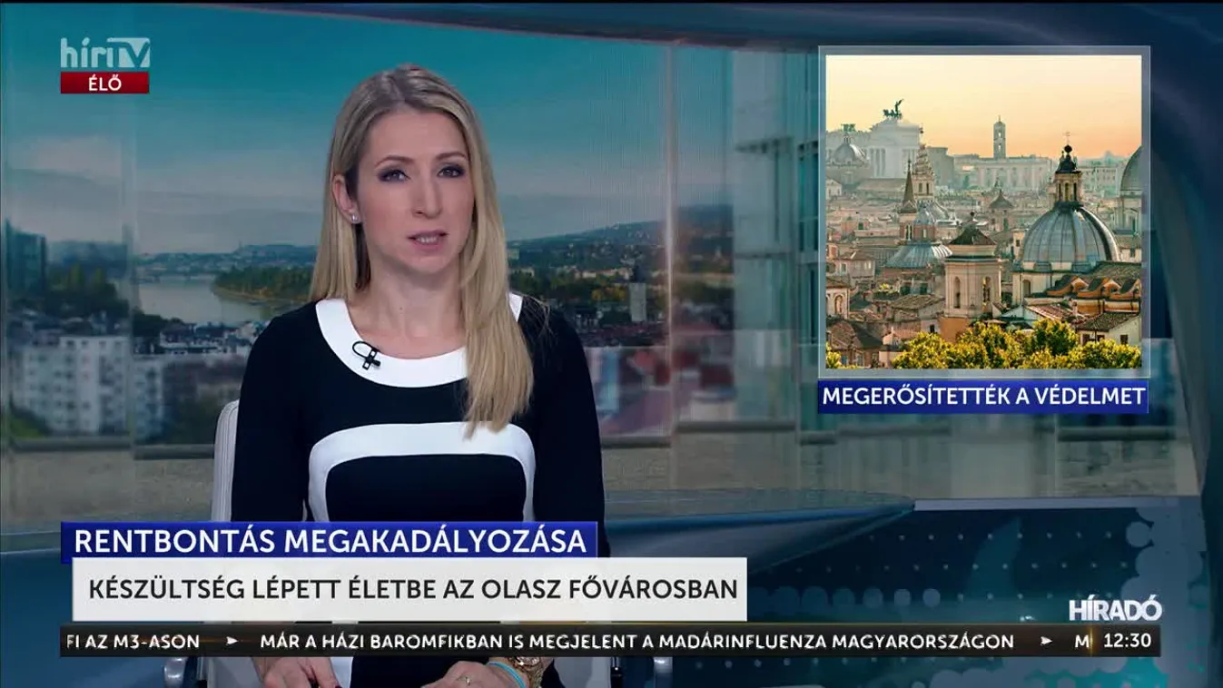 Készültség lépett életbe az olasz fővárosban