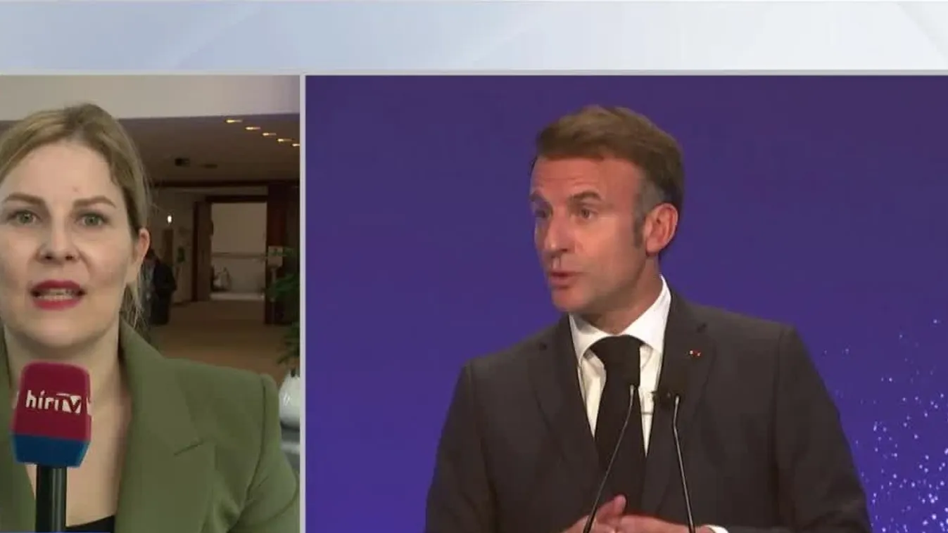 Emmanuel Macron Európa versenyképességének rohamos csökkenésére figyelmeztetett + videó