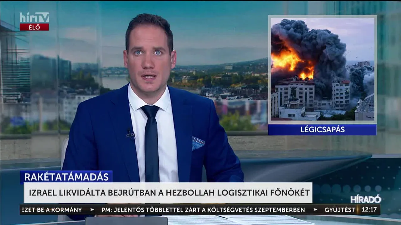 IZRAEL LIKVIDÁLTA BEJRÚTBAN A HEZBOLLAH LOGISZTIKAI FŐNÖKÉT