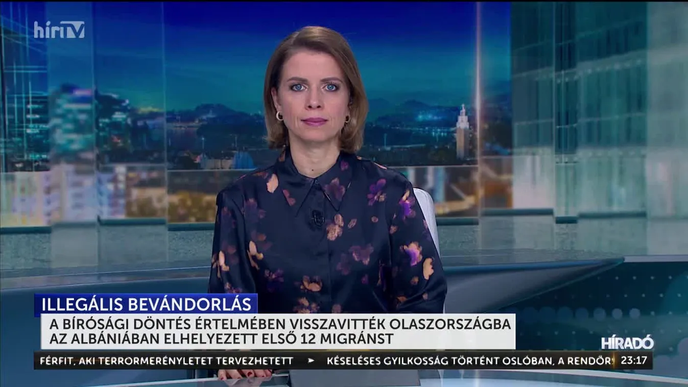 A bírósági döntés értelmében visszavitték Olaszországba az Albániában elhelyezett első 12 migránst