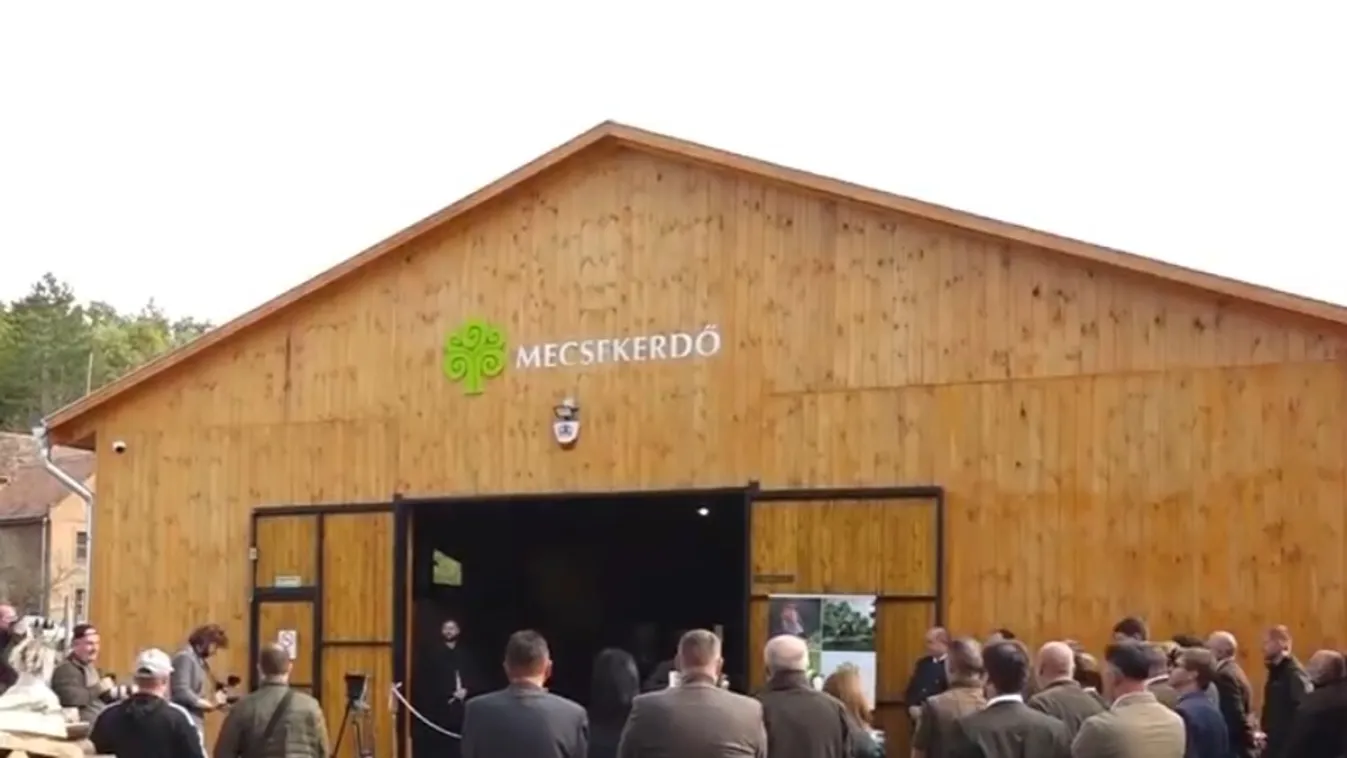 Átadták Magyarország első, hűtött makktárolóját Abaligeten + videó