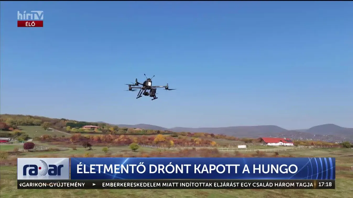 Radar - Életmentő drónt kapott a HUNGO (2024-10-30)