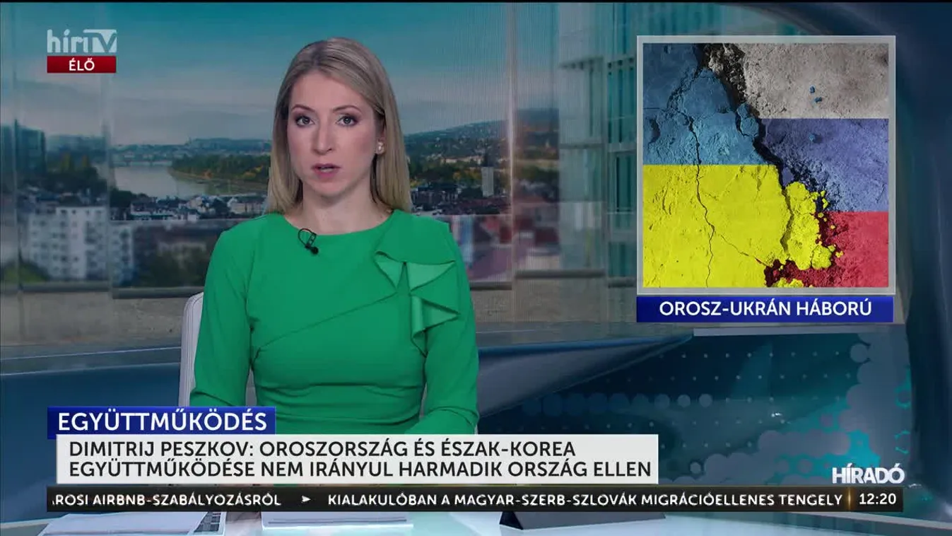 DIMITRIJ PESZKOV: OROSZORSZÁG ÉS ÉSZAK-KOREA EGYÜTTMŰKÖDÉSE NEM IRÁNYUL HARMADIK ORSZÁG ELLEN