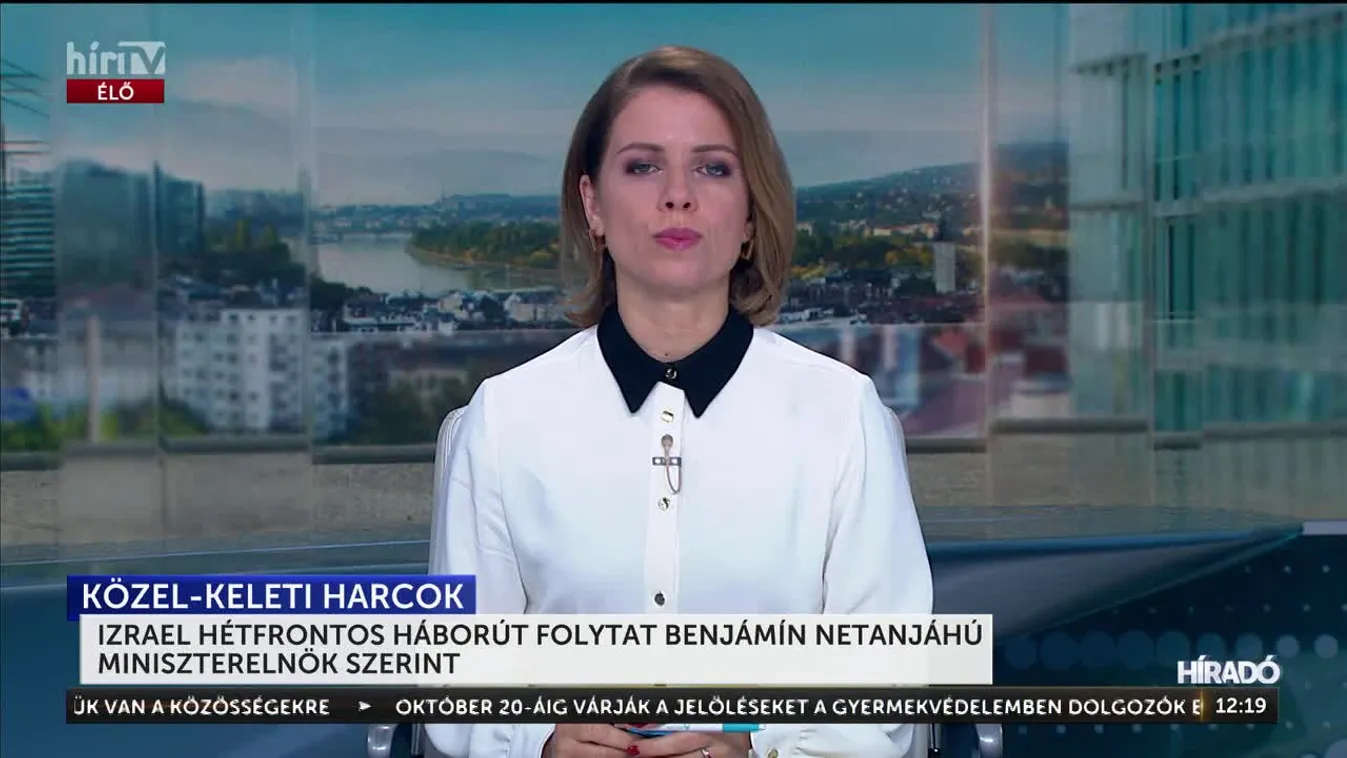 Izrael hétfrontos háborút folytat Benjámín Netanjáhú miniszterelnök szerin