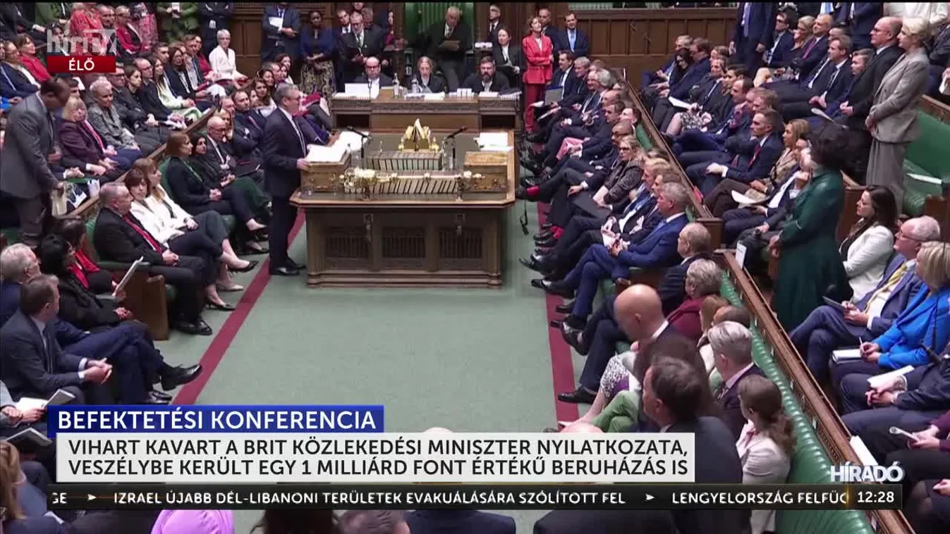 Vihart kavart a brit közlekedési miniszter nyilatkozata, veszélybe került egy 1 milliárd font értékű beruházás is