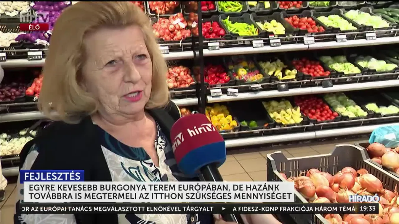 Egyre kevesebb burgonya terem Európában, de hazánk továbbra is megtermeli az itthon szükséges mennyiséget