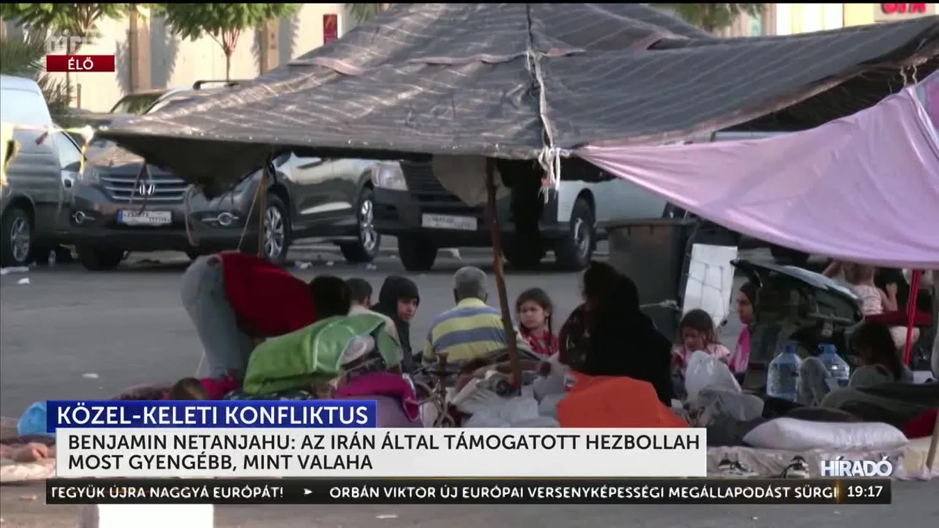 BENJAMIN NETANJAHU: AZ IRÁN ÁLTAL TÁMOGATOTT HEZBOLLAH MOST GYENGÉBB, MINT VALAHA