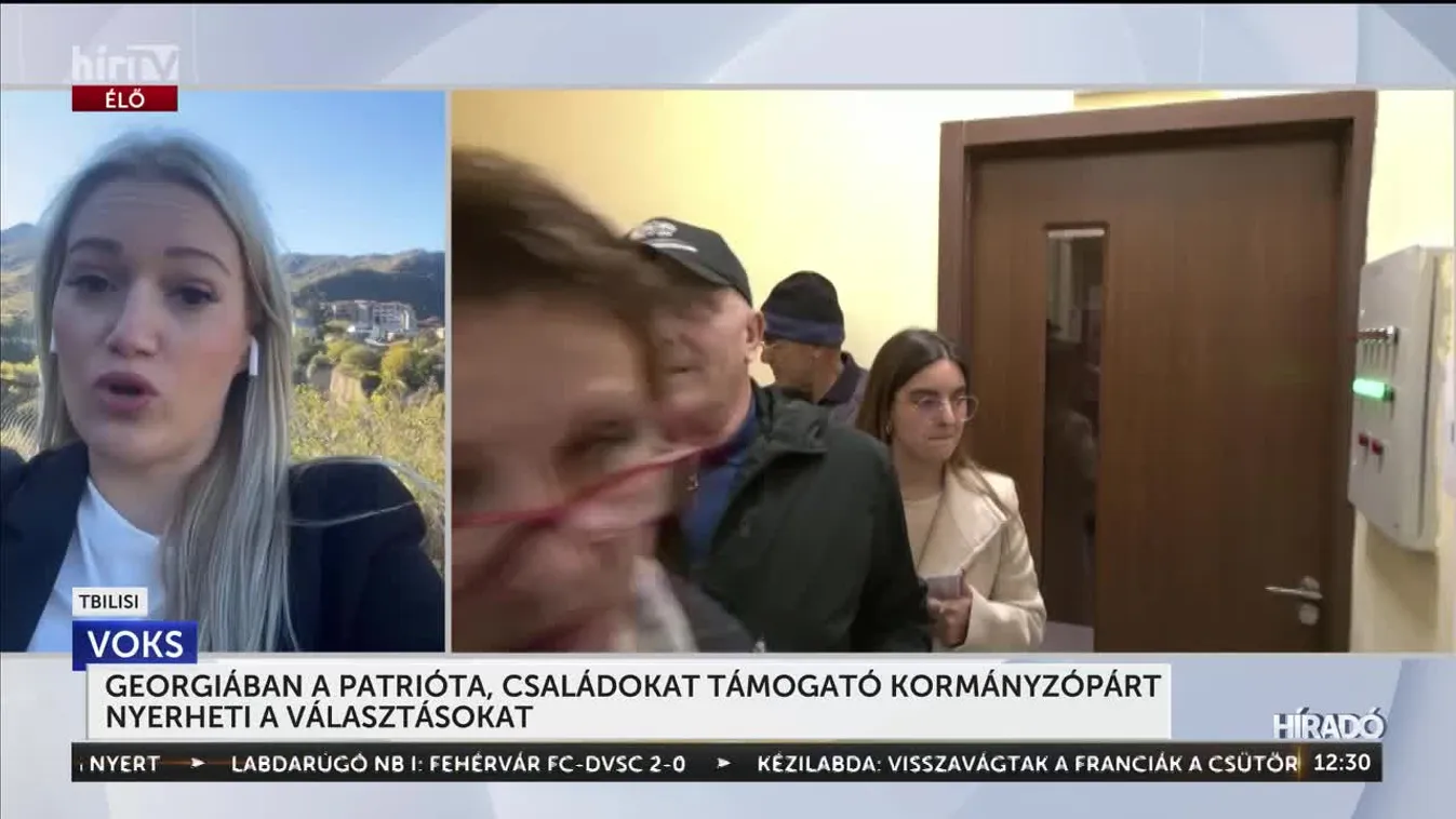 Georgiában a patrióta, családokat támogató kormányzópárt nyerheti a választásokat