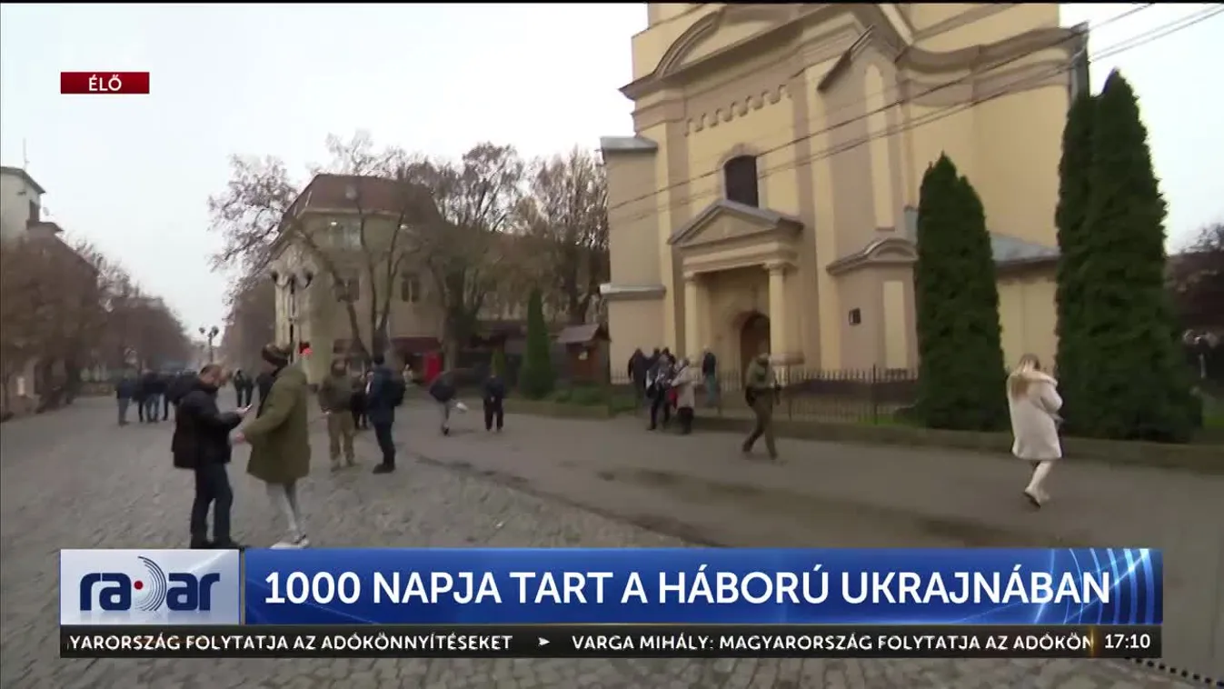Radar - 1000 napja tart a háború Ukrajnában (2024-11-19)